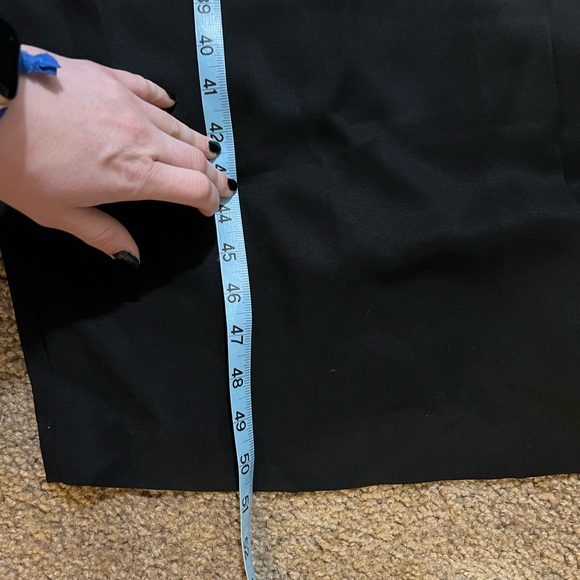 Vintage Jessica McClintock Evening Gown Black and White Lace - Picture 9 of 13